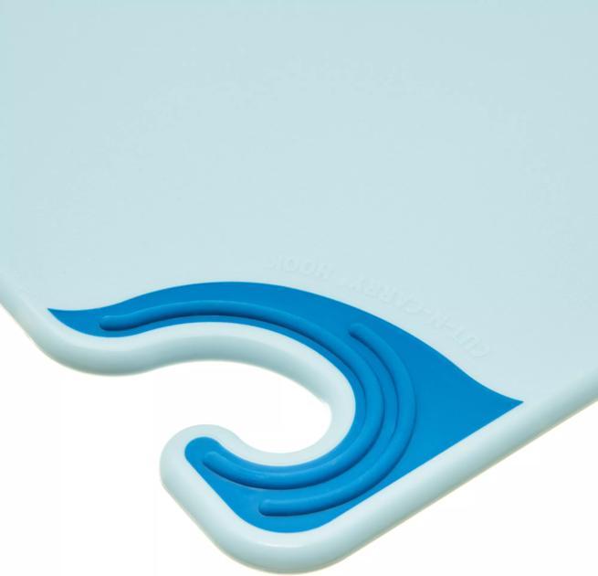Saf-T-Grip Cutting Board 12"x18", Blue