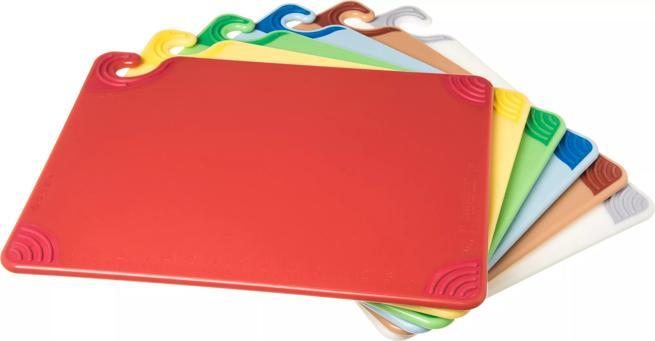Saf-T-Grip Cutting Board Set 15"x20", 6-Color Set