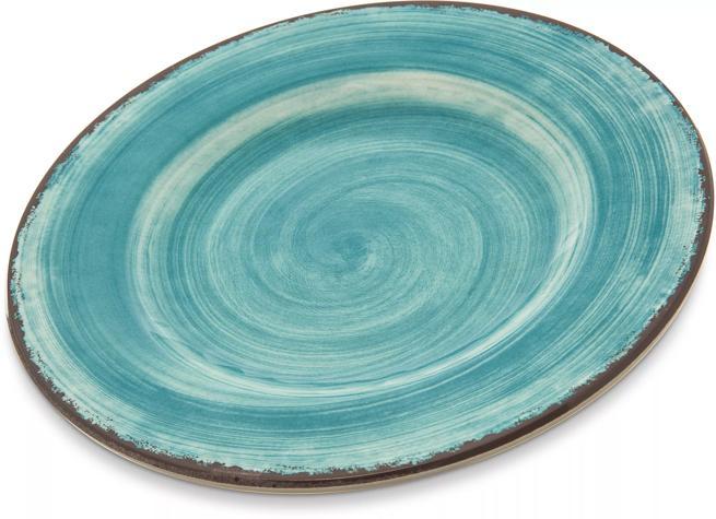 Mingle™ 9" Salad Plate, Aqua