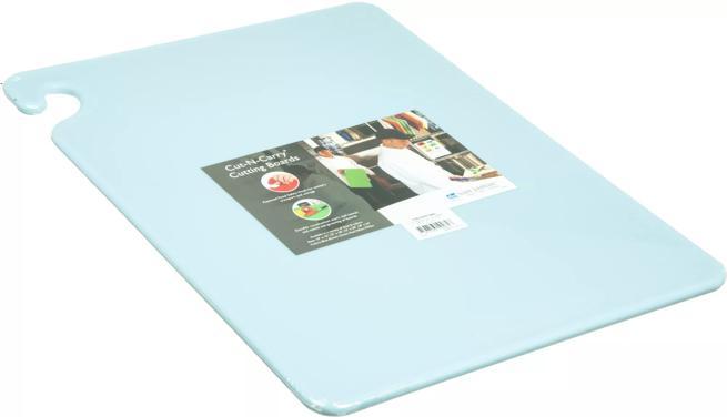 Cut-N-Carry Cutting Board 15"x20", Blue
