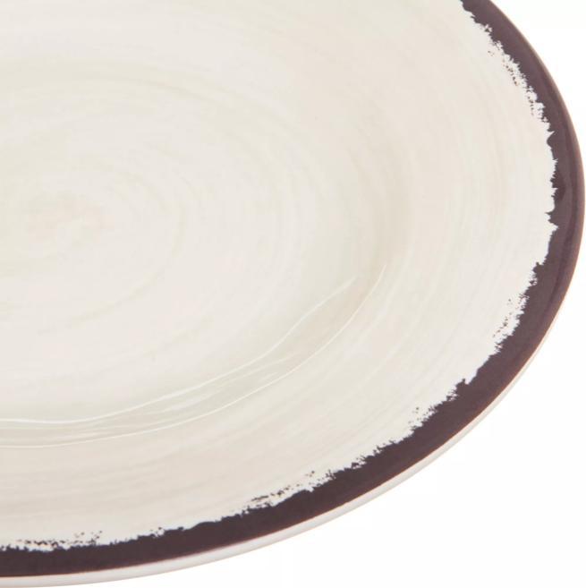 Mingle™ 9" Salad Plate, Sweet Cream
