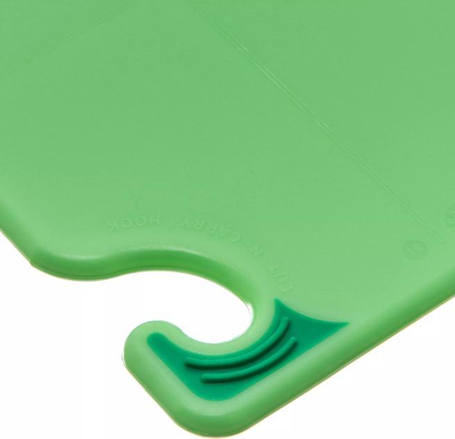 Saf-T-Grip Bar Cutting Board 6"x9", Green