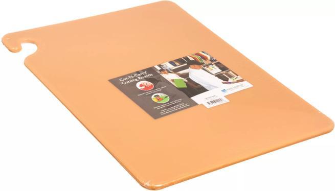 Cut-N-Carry Cutting Board 15"x20", Brown