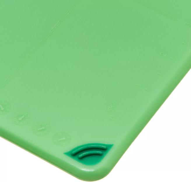 Saf-T-Grip Bar Cutting Board 6"x9", Green