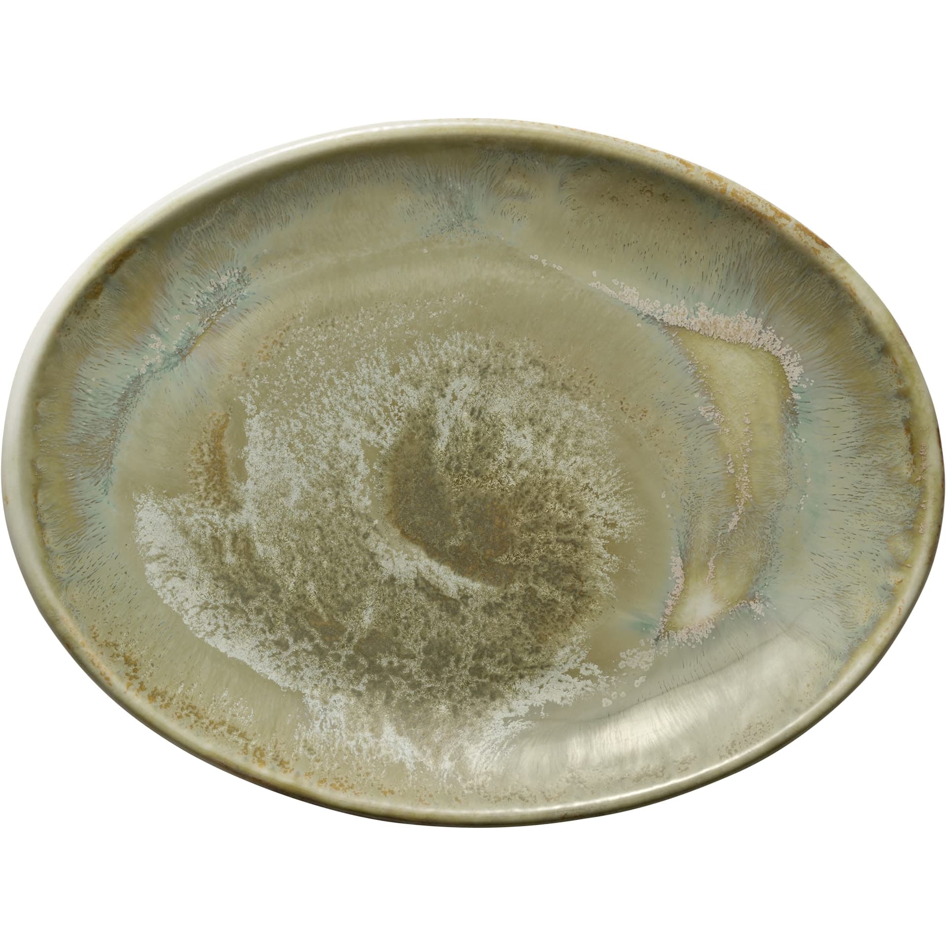 Heart & Soul Platter, 10.0"L x 7.5"W, Thyme
