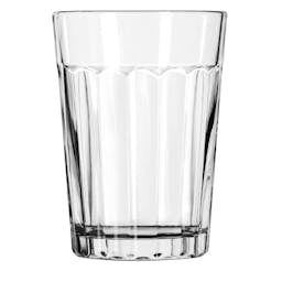 Libbey Tumbler, 8-1/2 oz., glass, paneled, DuraTuff®