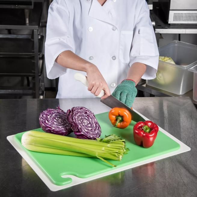 Cut-N-Carry Cutting Board 15"x20", Green