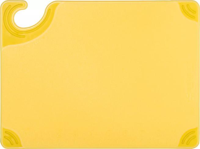 Saf-T-Grip X-Pediter Cutting Board 9"x12", Yellow