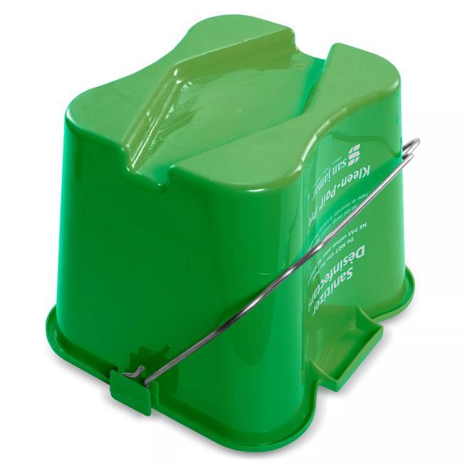 San Jamar 8 Qt. Kleen Pail Pro, Green