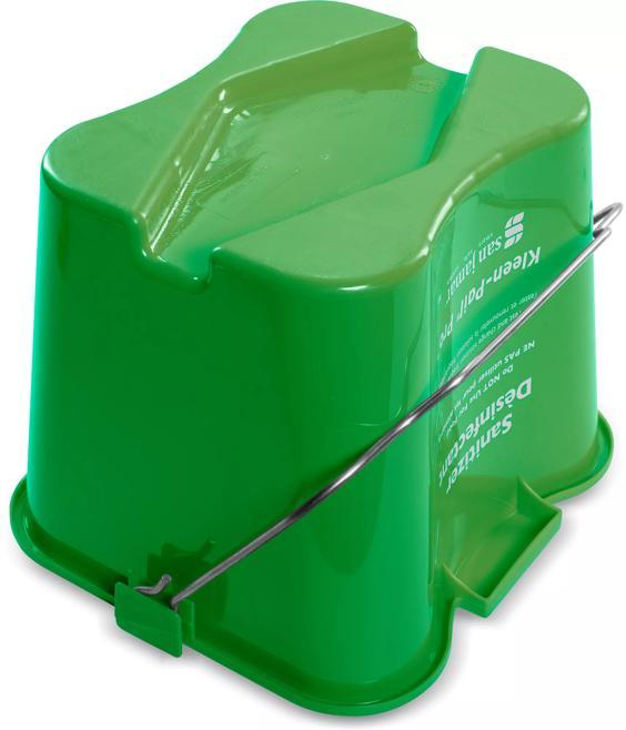 San Jamar 8 Qt. Kleen Pail Pro, Green