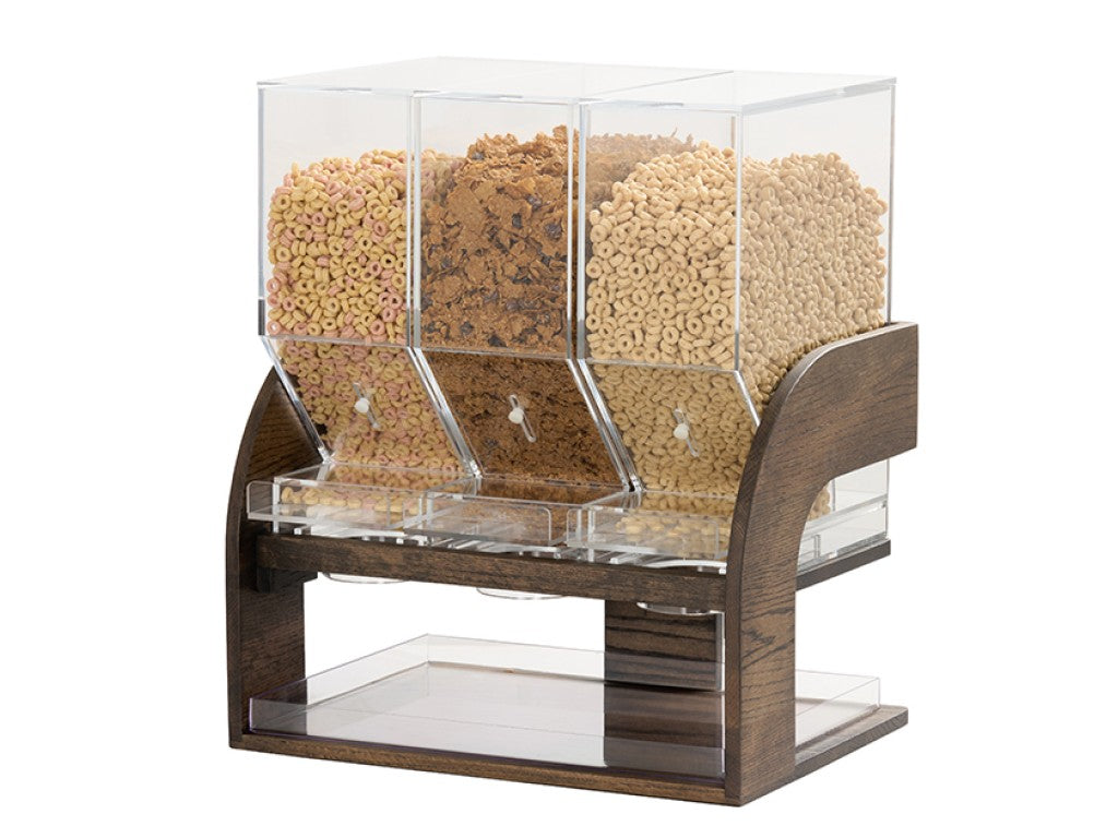Melrose Wood Cereal Dispenser Self-Service