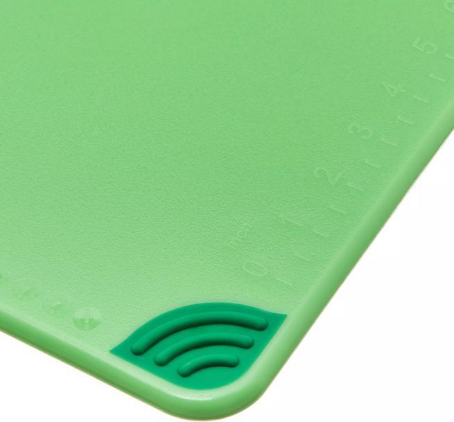 Saf-T-Grip Cutting Board 12"x18", Green