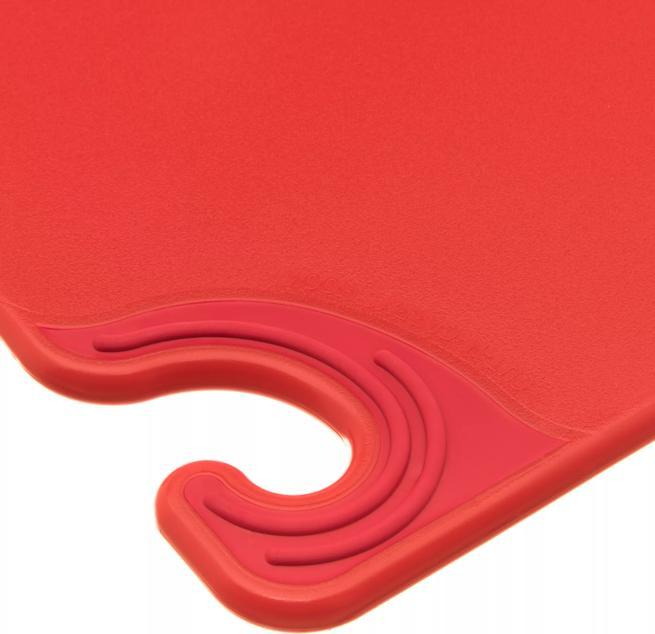 Saf-T-Grip Cutting Board 12"x18", Red