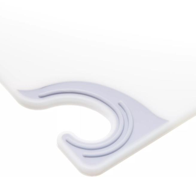 Saf-T-Grip X-Pediter Cutting Board 9"x12", White
