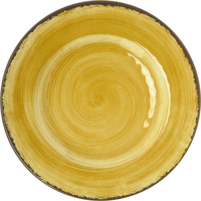Mingle™ 9" Salad Plate, Amber