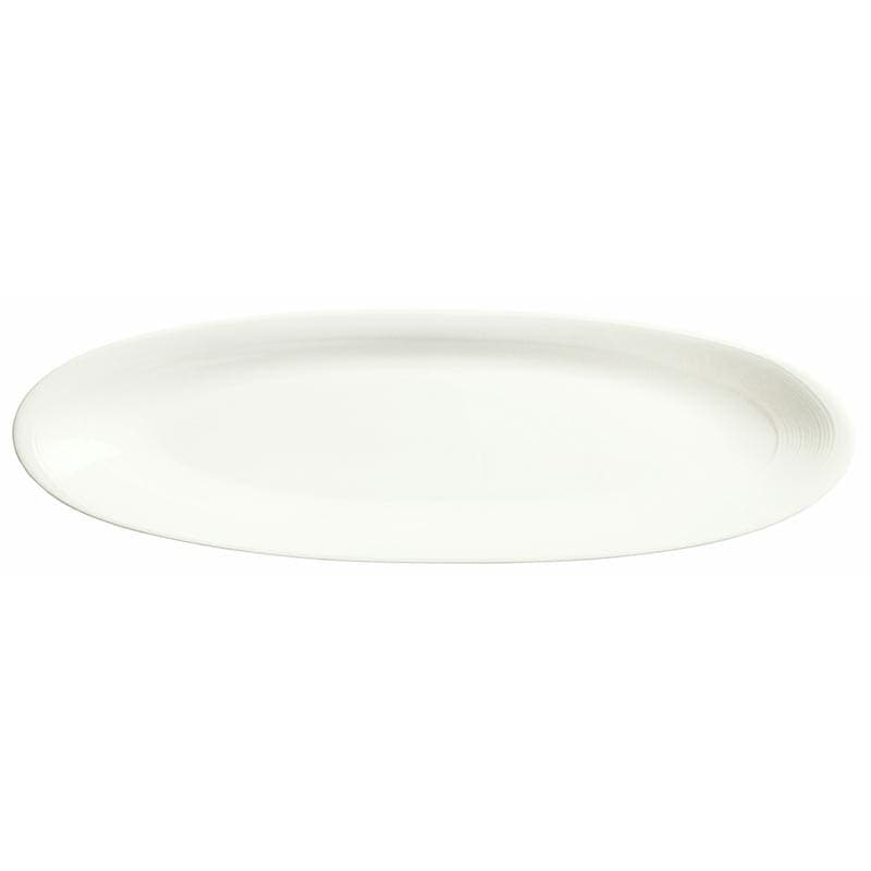Silk Tray/Platter, 18" x 5-1/2", long, oval