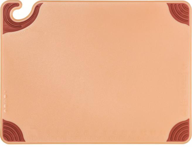 Saf-T-Grip Cutting Board 15"x20", Brown