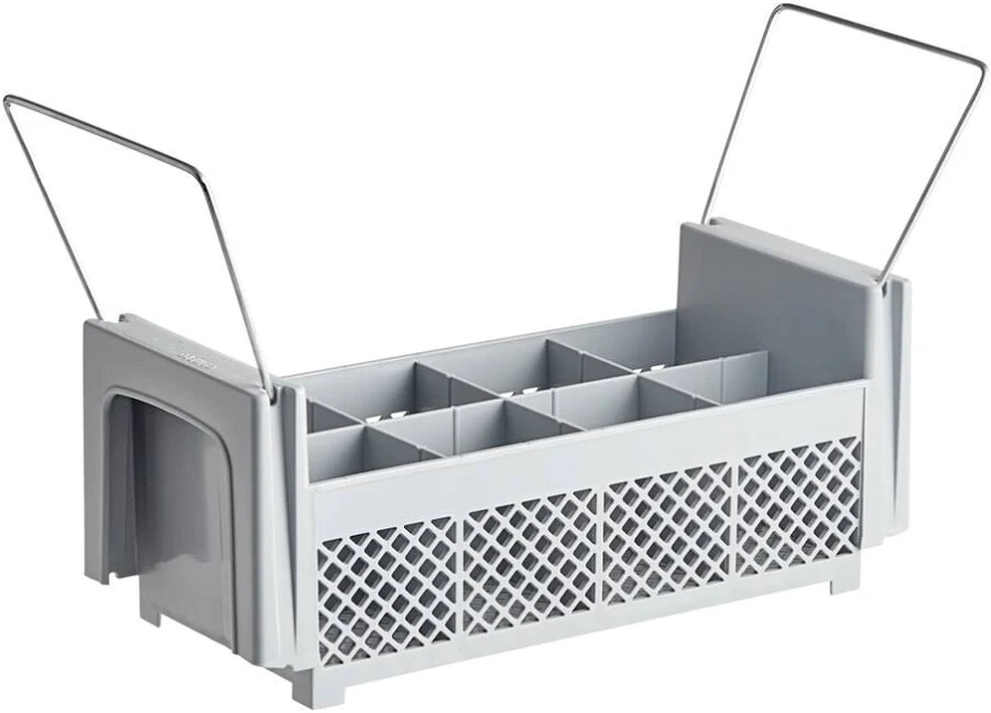 Camrack® Flatware Washing Basket, half size, grey