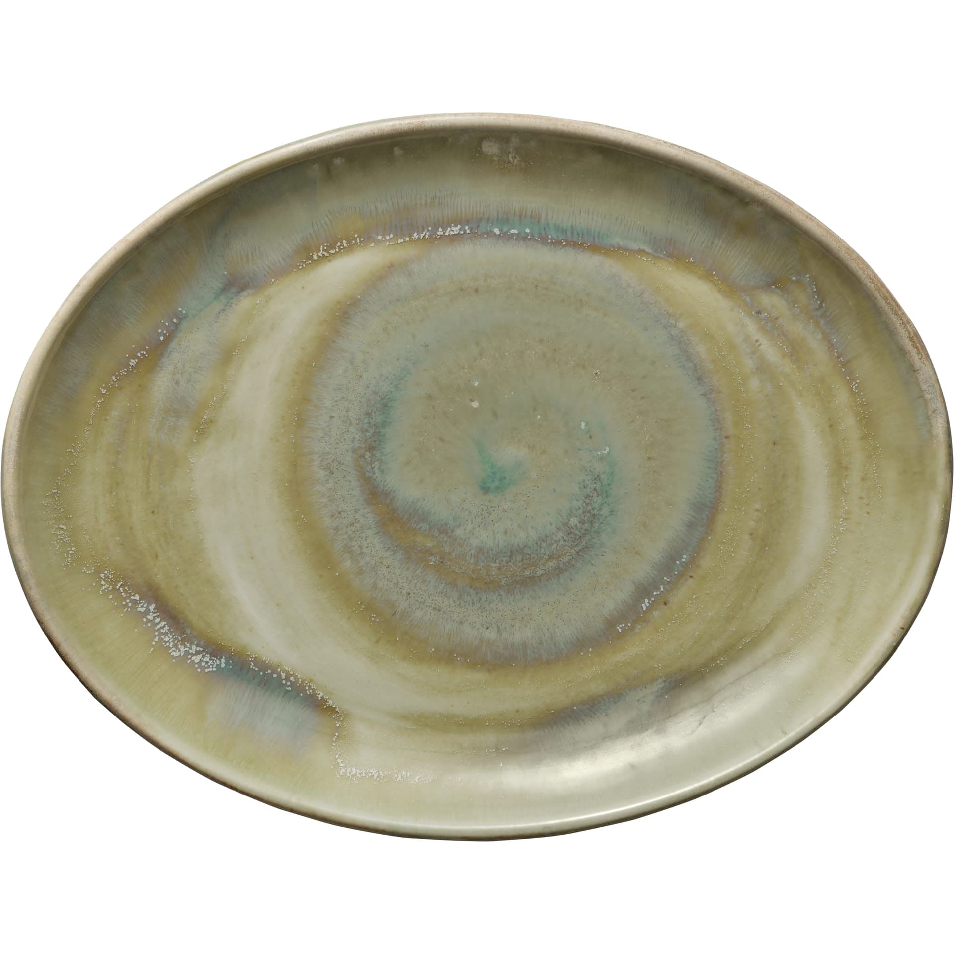 Heart & Soul Platter, 12.1"L x 9.41"W, Thyme