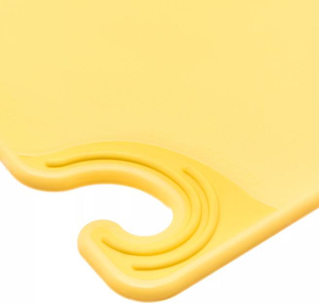 Saf-T-Grip Cutting Board 12"x18", Yellow