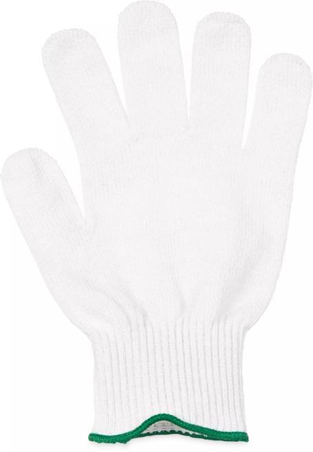 San Jamar Medium White Dyneema® Glove, Medium