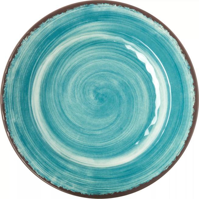Mingle™ 11" Dinner Plate, Aqua