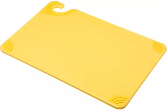 Saf-T-Grip Cutting Board 12"x18", Yellow