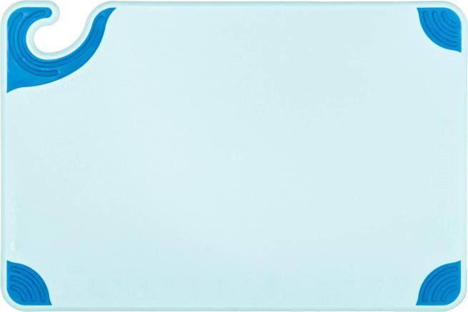 Saf-T-Grip Cutting Board 12"x18", Blue