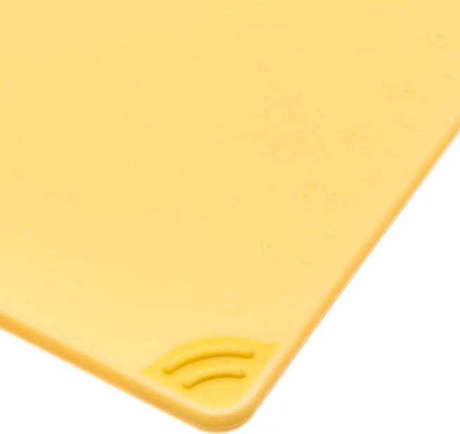 Saf-T-Grip X-Pediter Cutting Board 9"x12", Yellow
