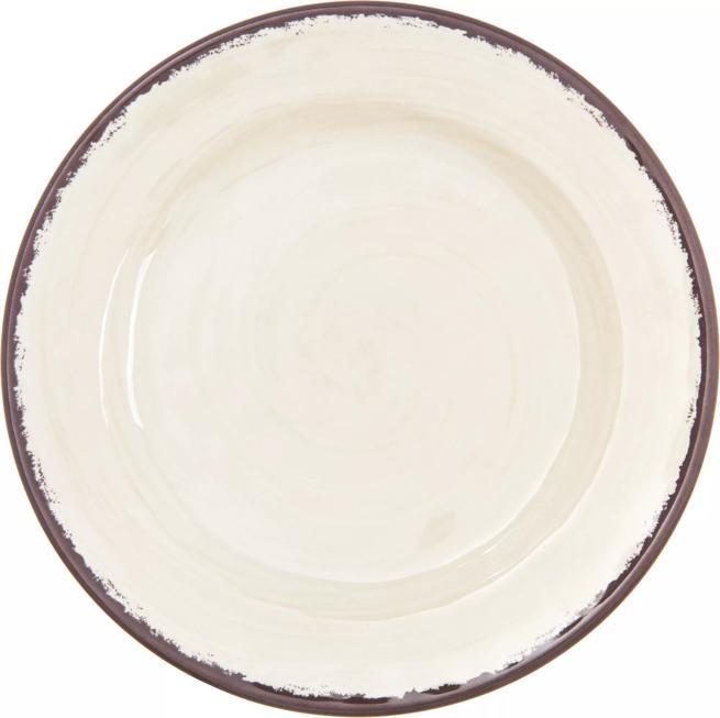 Mingle™ 9" Salad Plate, Sweet Cream