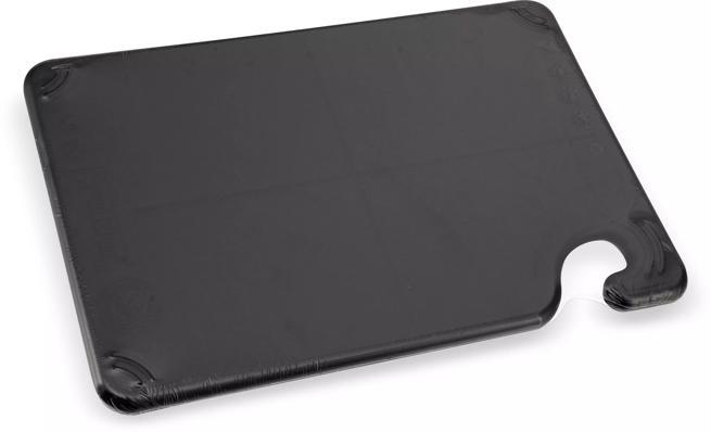 Saf-T-Grip Bar Cutting Board 6"x9", Black