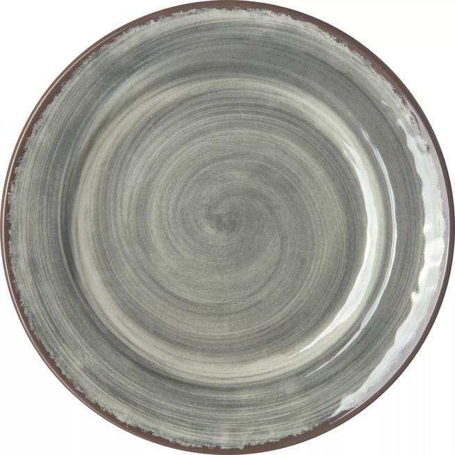 Mingle™ 7" Bread & Butter Plate, Smoke Gray