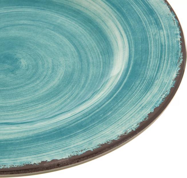Mingle™ 9" Salad Plate, Aqua