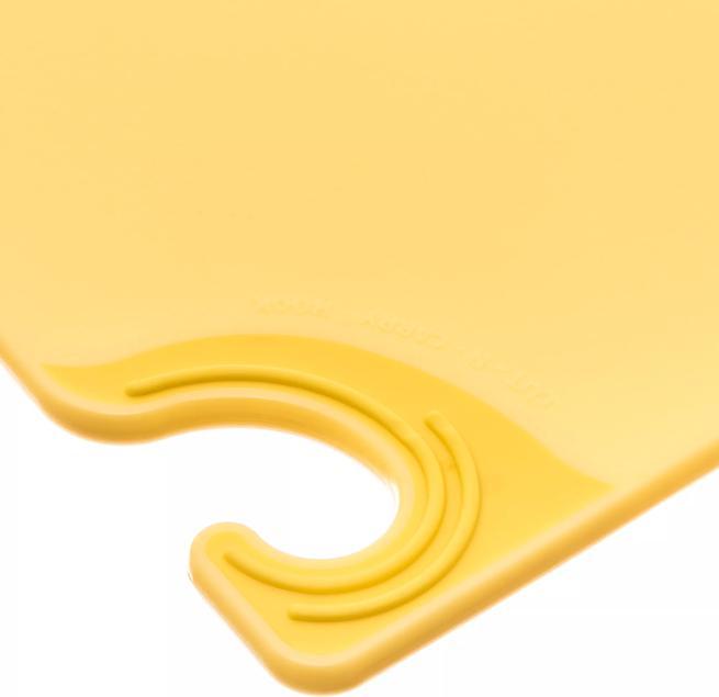 Saf-T-Grip X-Pediter Cutting Board 9"x12", Yellow