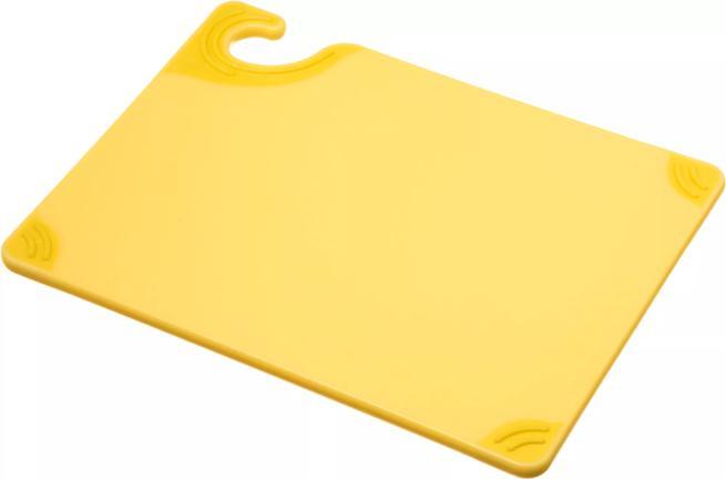 Saf-T-Grip X-Pediter Cutting Board 9"x12", Yellow