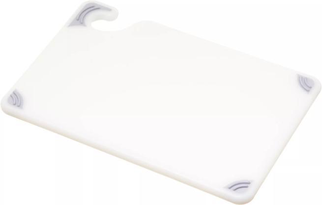 Saf-T-Grip Bar Cutting Board 6"x9", White