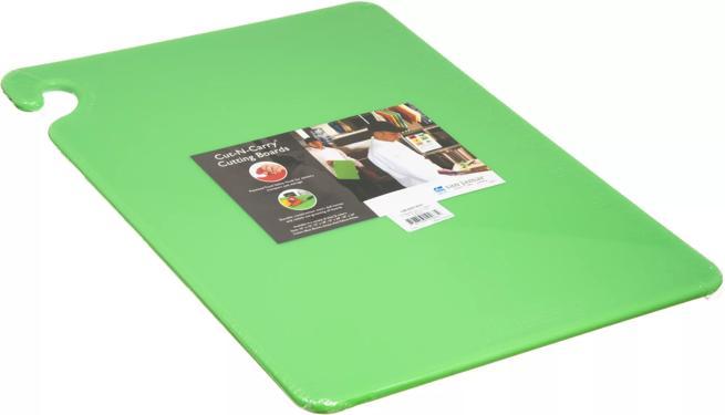 Cut-N-Carry Cutting Board 15"x20", Green
