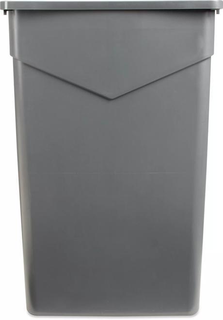 Trimline 23 gal. Gray Waste Container