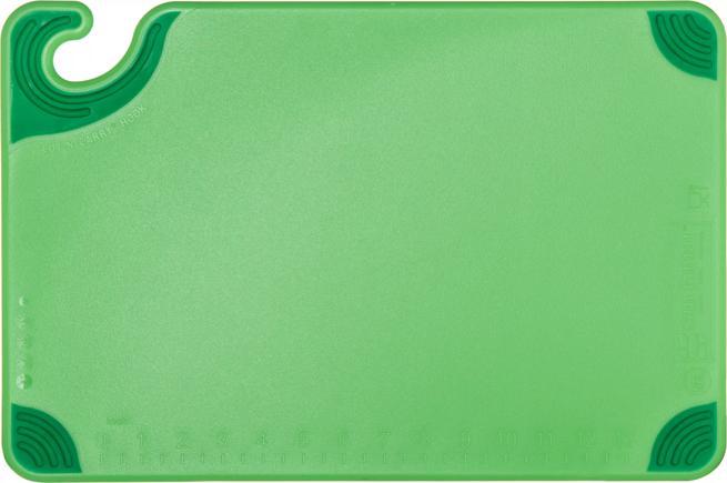 Saf-T-Grip Cutting Board 12"x18", Green