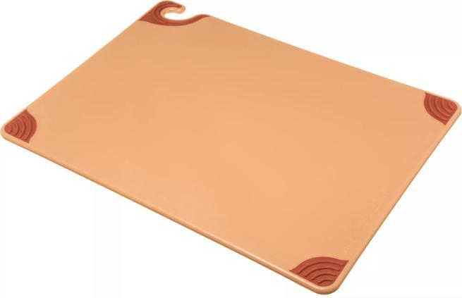 Saf-T-Grip Cutting Board 18"x24", Brown
