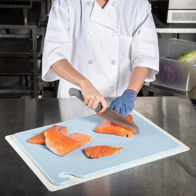 Cut-N-Carry Cutting Board 15"x20", Blue