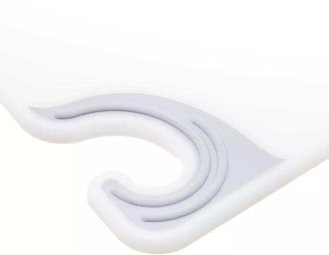 Saf-T-Grip Cutting Board 12"x18", White