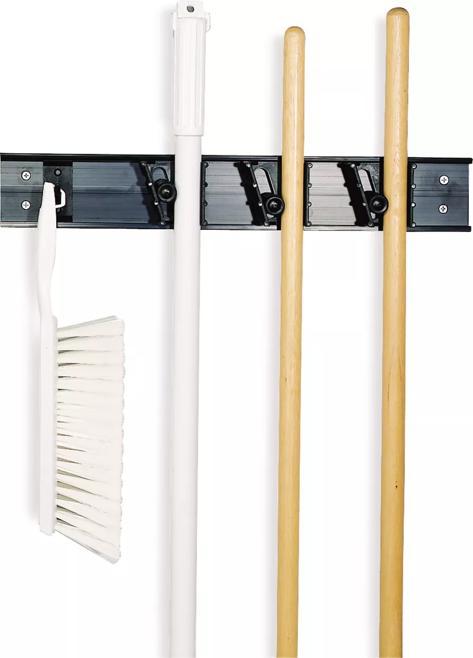 Carlisle Roll 'N Grip Broom/Brush Holder System, 18"L