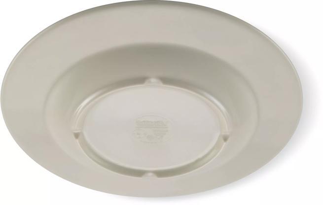 Mingle™ 9" Salad Plate, Smoke Gray
