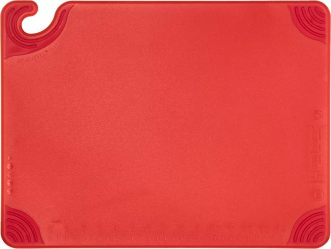 Saf-T-Grip Cutting Board 15"x20", Red
