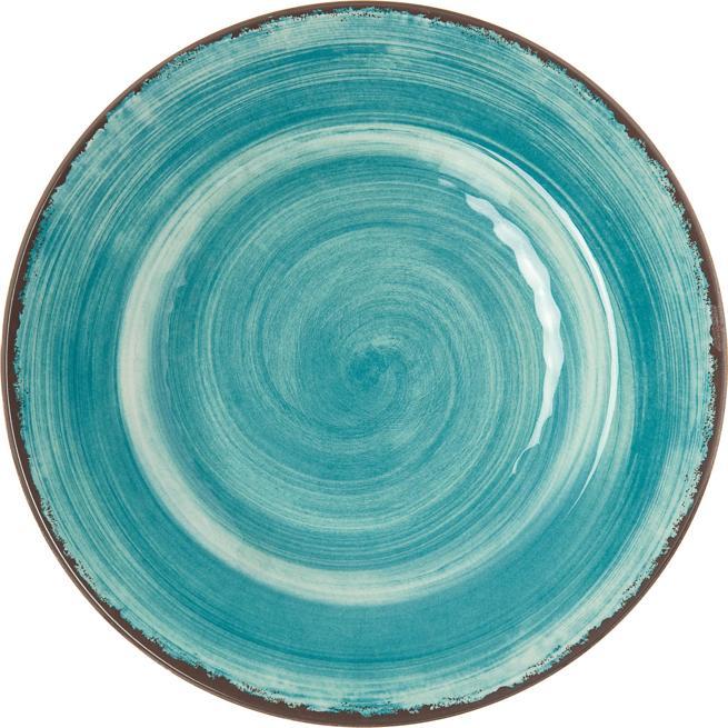 Mingle™ 9" Salad Plate, Aqua