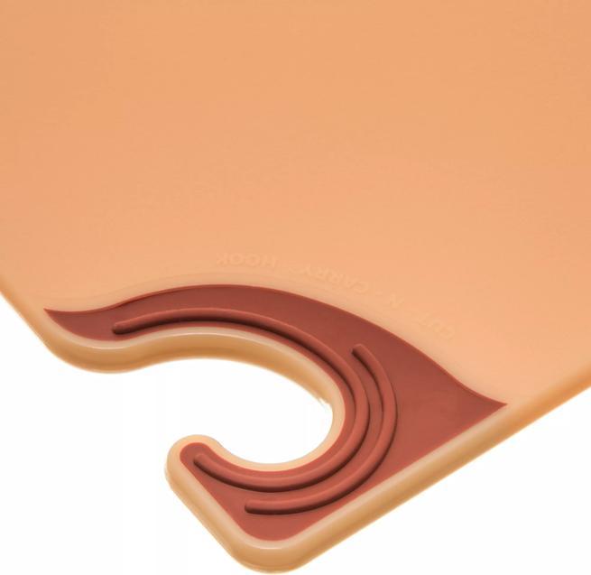 Saf-T-Grip X-Pediter Cutting Board 9"x12", Brown
