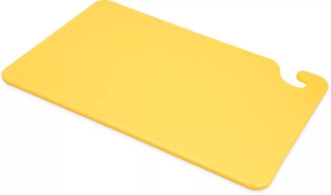 Cut-N-Carry Cutting Board 12"x18", Yellow