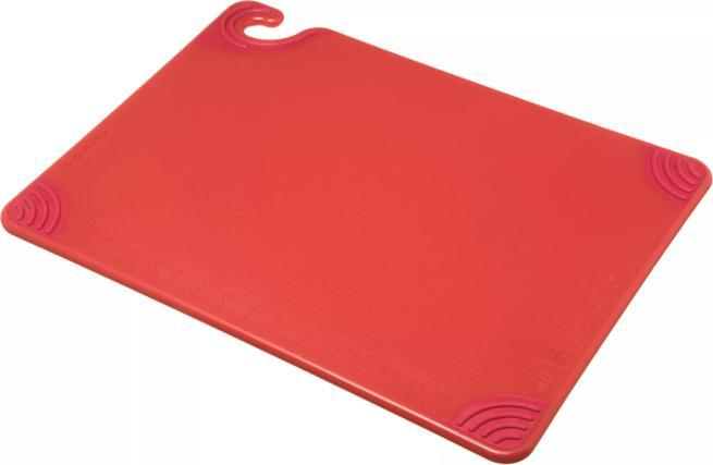 Saf-T-Grip Cutting Board 15"x20", Red