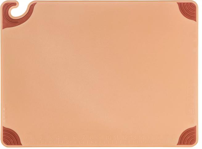 Saf-T-Grip Cutting Board 18"x24", Brown